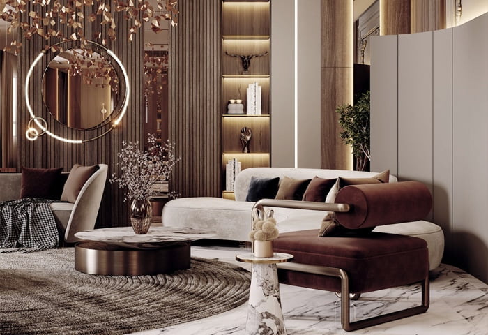 Thiết kế nội thất biệt thự đăng cấp
