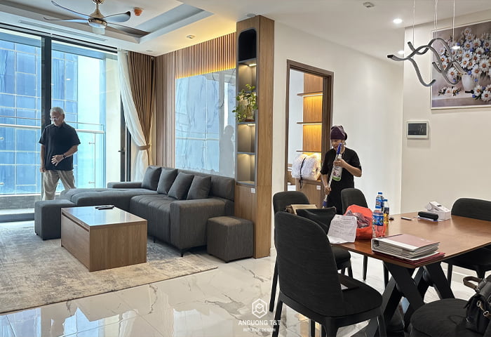 Nghiệm thu công trình thực tế tại Sunshine City