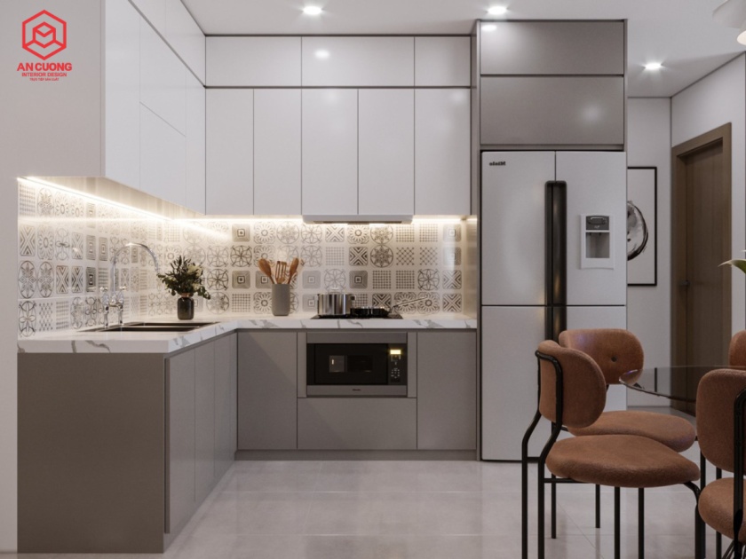 Thiết kế nội thất chung cư The Zei – 92m2 – 3PN