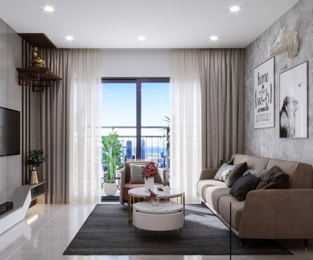 Nội Thất Chung Cư The Zei – 92m2 – 3PN