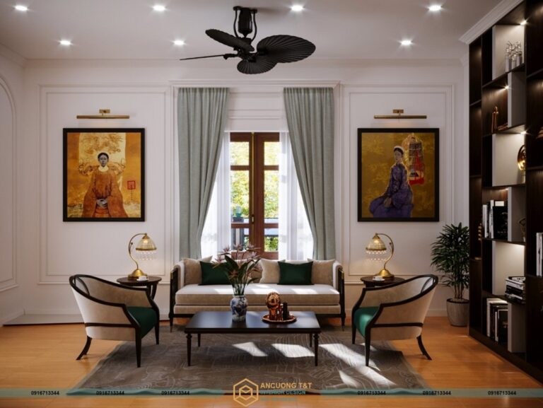 Thiết Kế Nội Thất Biệt Thự Hồng Bàng