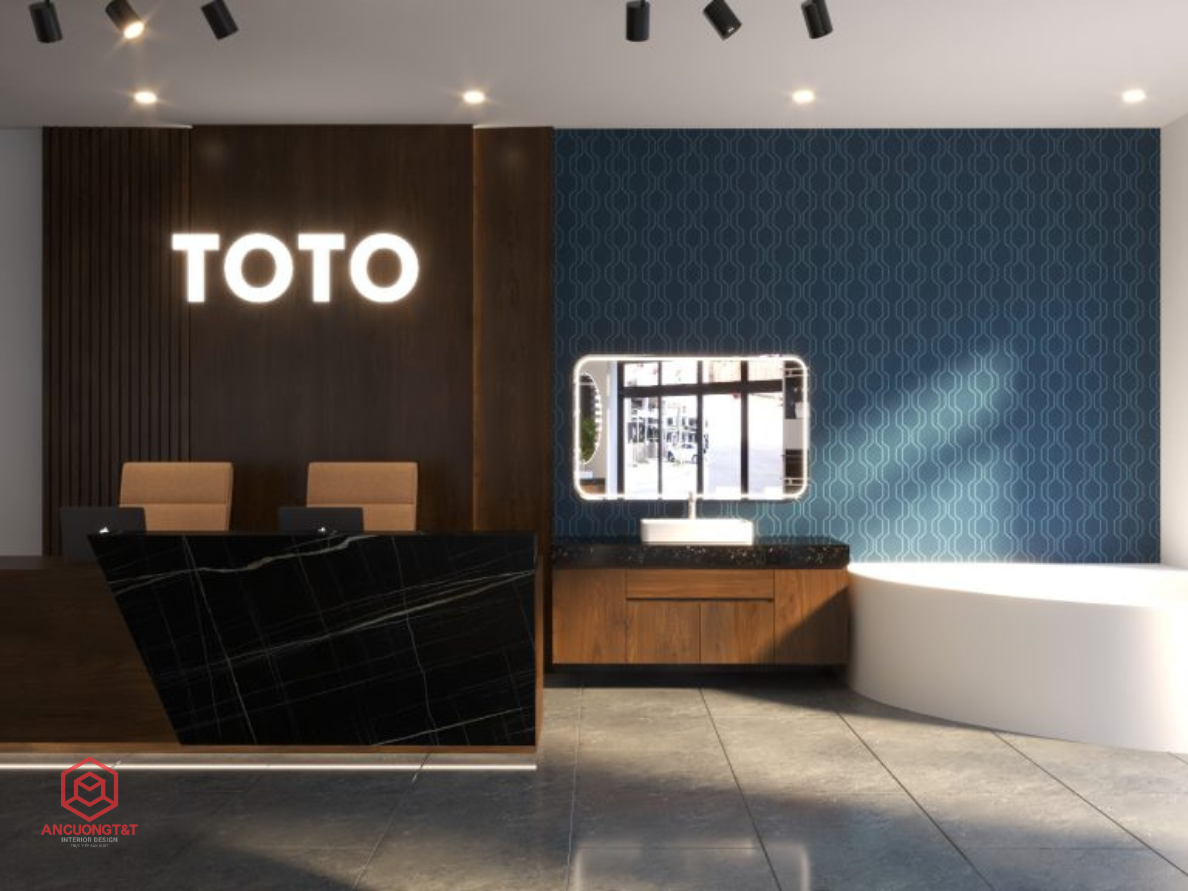 Thiết Kế Showroom Thiết Bị Vệ Sinh Trang Toto