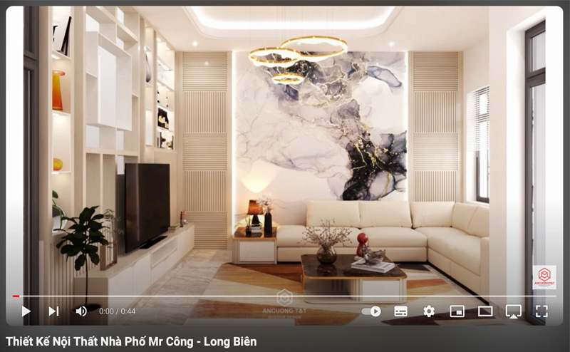 Thiết Kế Nội Thất Nhà Phố Mr Công – Long Biên