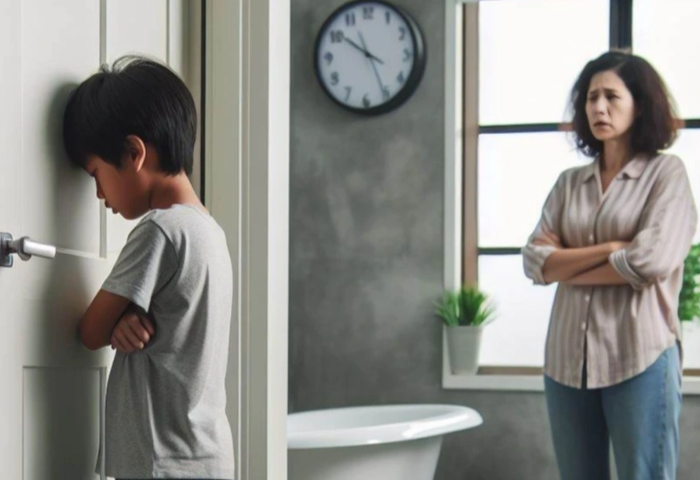 Mẹ nổi điên vì con tắm lâu, sững người trước câu “trẻ như gà trong chuồng”