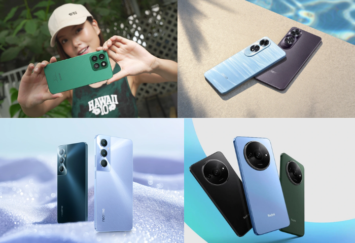 4 mẫu smartphone vừa ra mắt tại Việt Nam