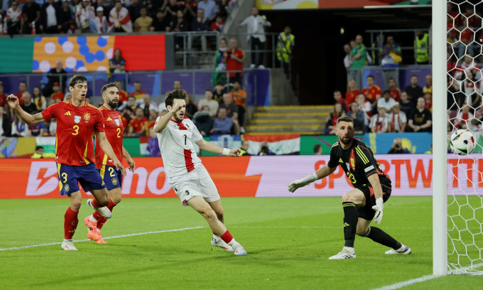 Tây Ban Nha đè bẹp Gruzia ở vòng 1/8 Euro 2024