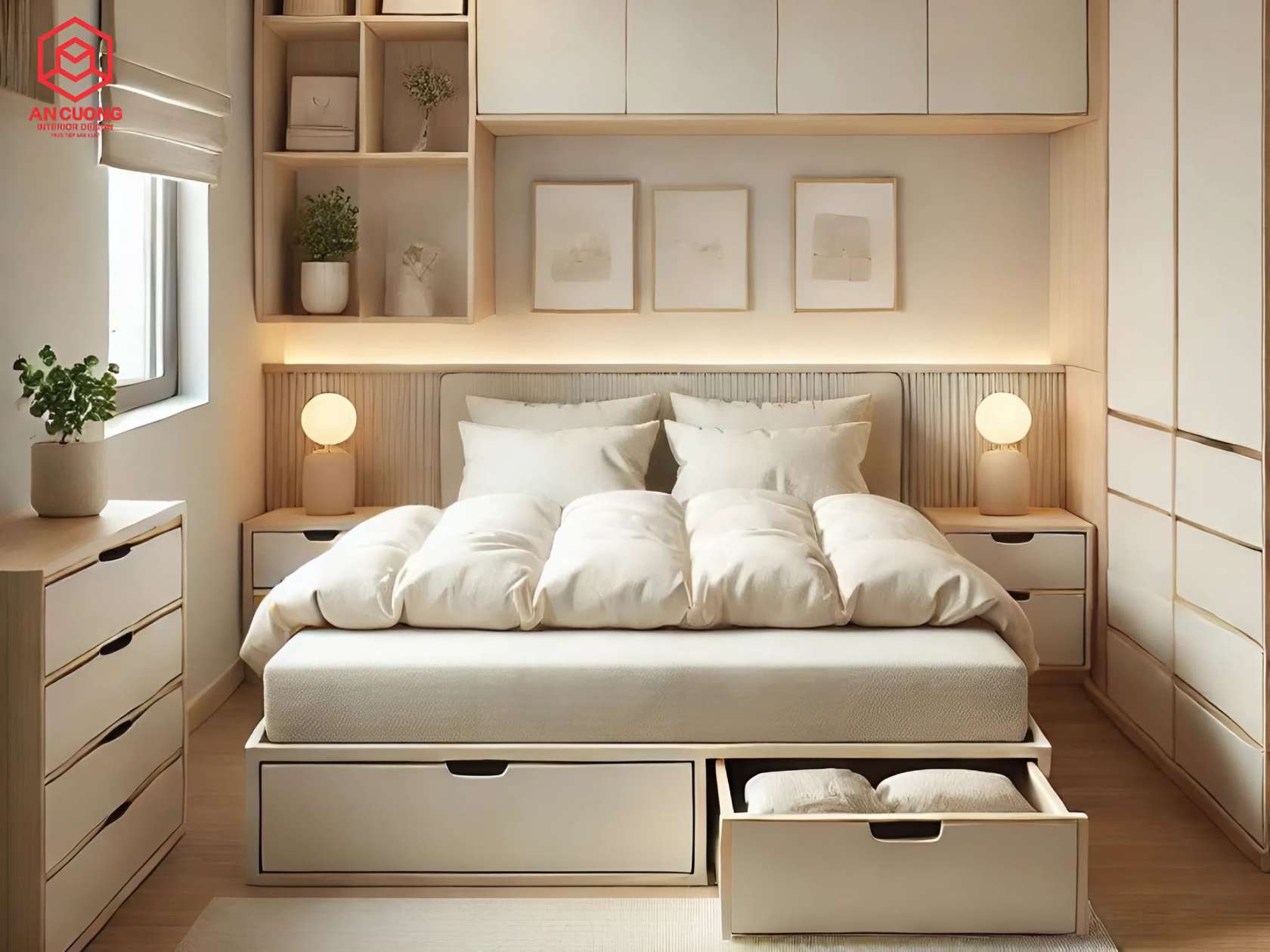 Các bạn cần lưu ý những nguyên tắc khi thiết kế phòng ngủ nhỏ cho bé