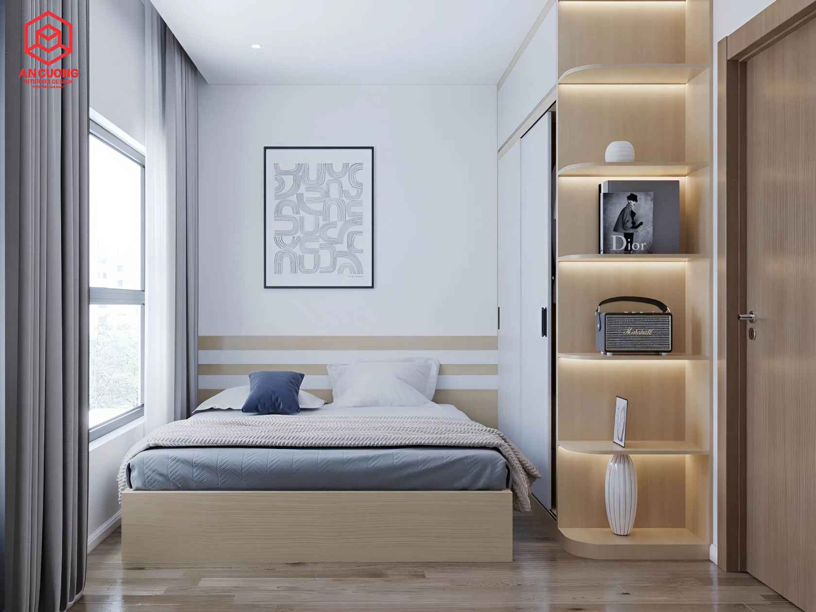 Dự án thiết kế nội thất phòng ngủ của Nội Thất An Cường