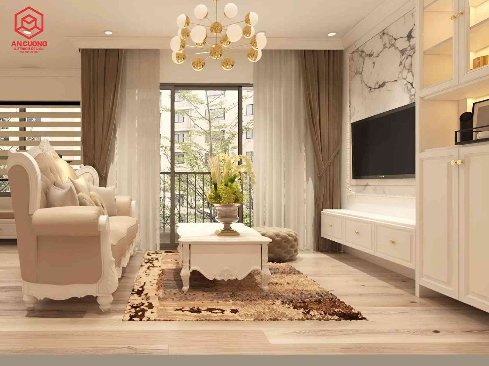 Dự án thiết kế nội thất chung cư của Nội Thất An Cường