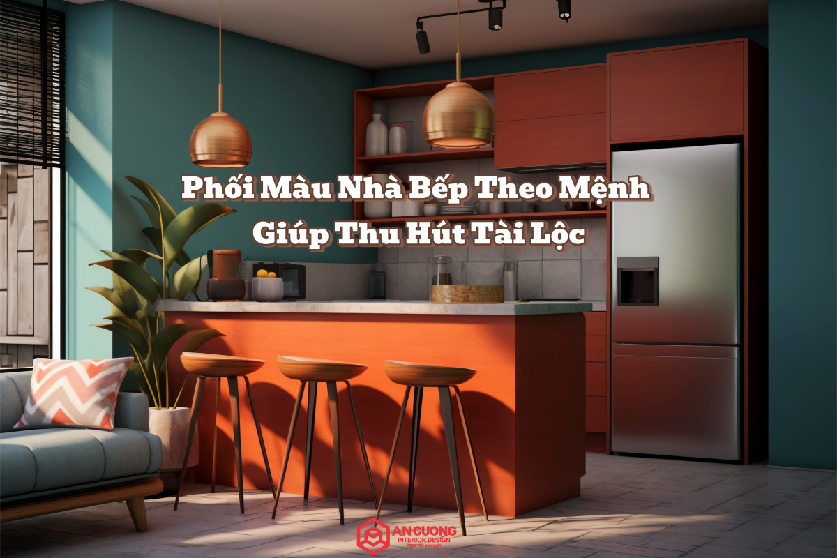 Phối Màu Nhà Bếp Theo Mệnh Chuẩn Phong Thủy Giúp Thu Hút Tài Lộc