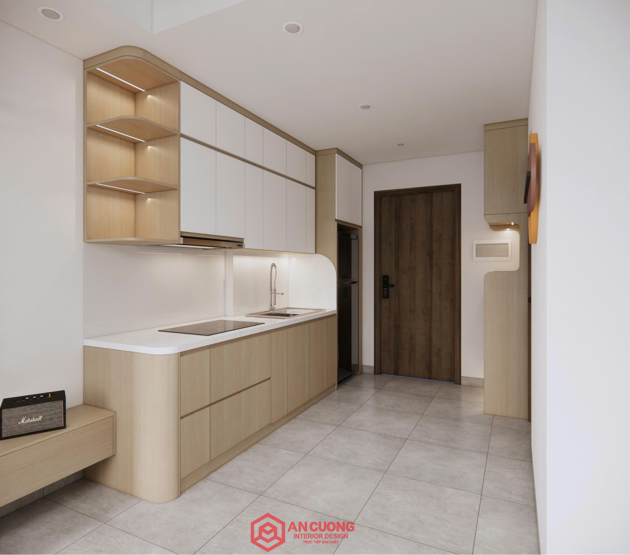 Căn hộ studio do Nội thất An Cường thực hiện