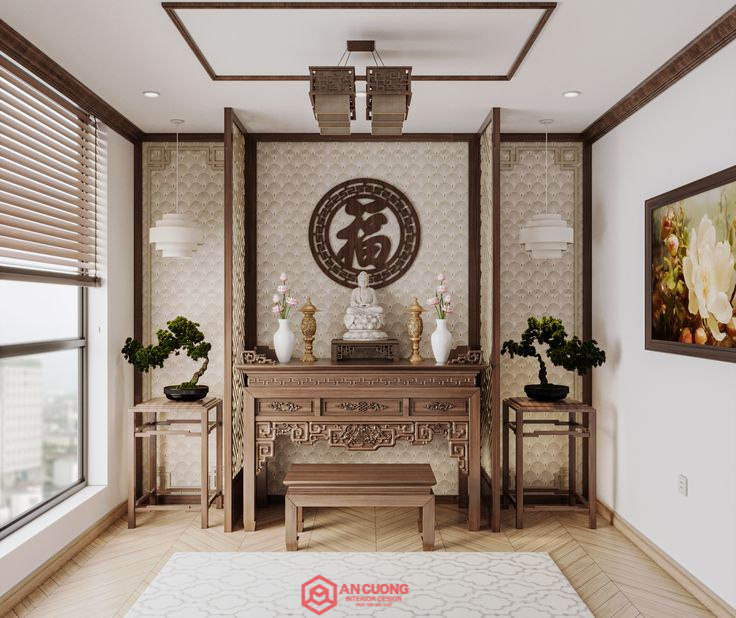 Thiết kế phòng thờ 