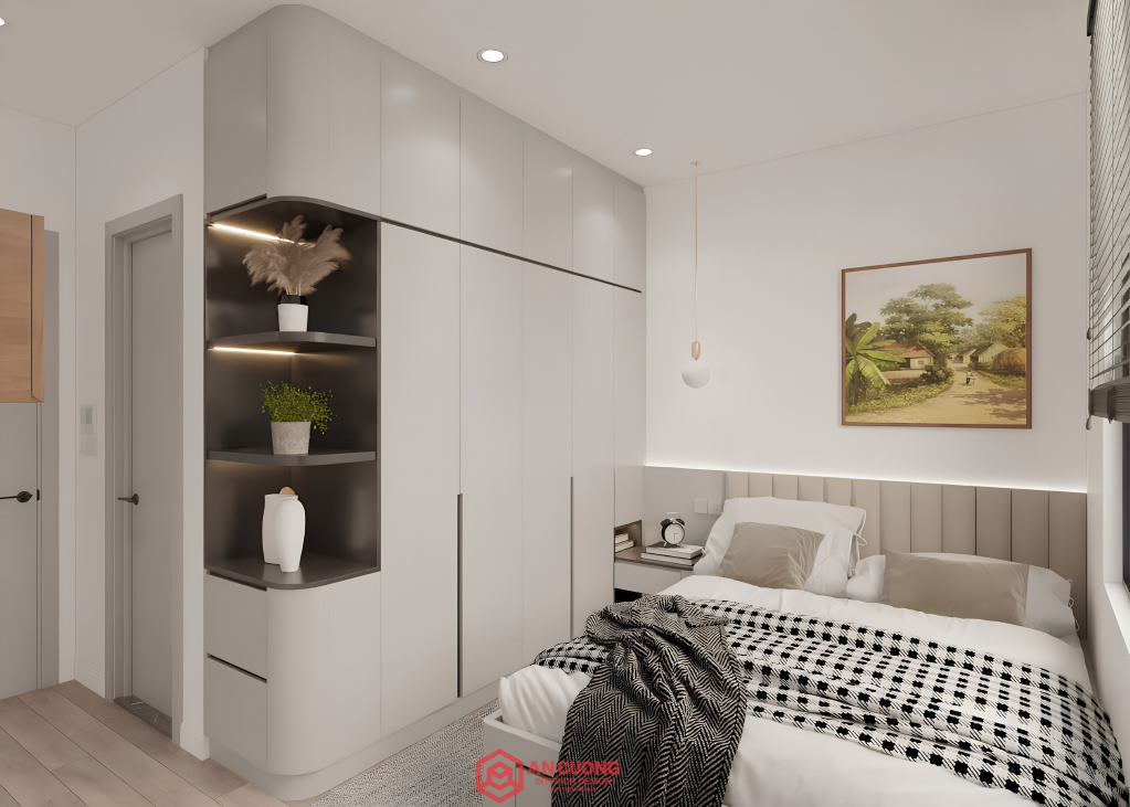 Nội thất phòng ngủ do Nội thất An Cường thiết kế