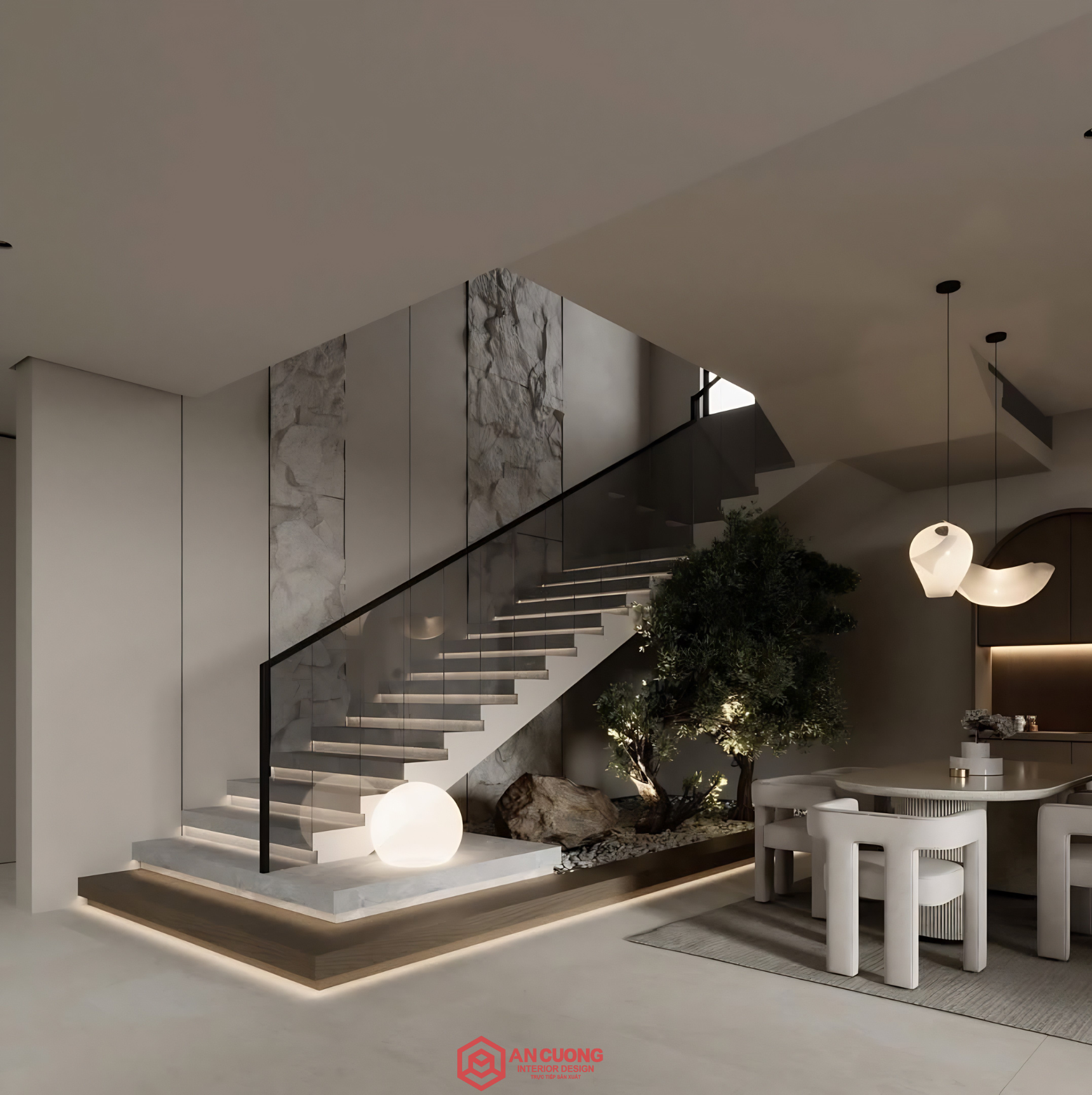 Thiết kế nội thất căn hộ Duplex