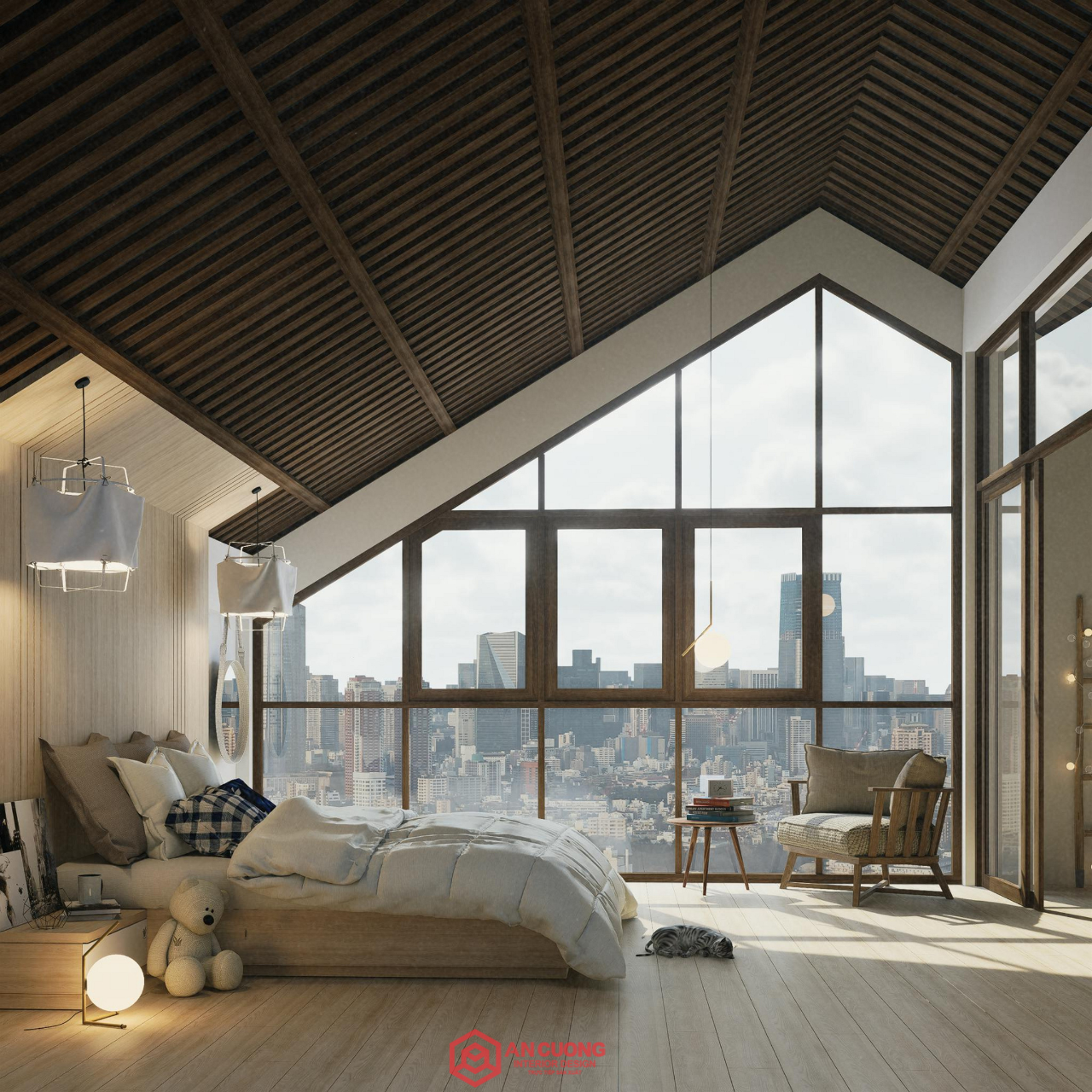 Thiết kế nội thất Penthouse