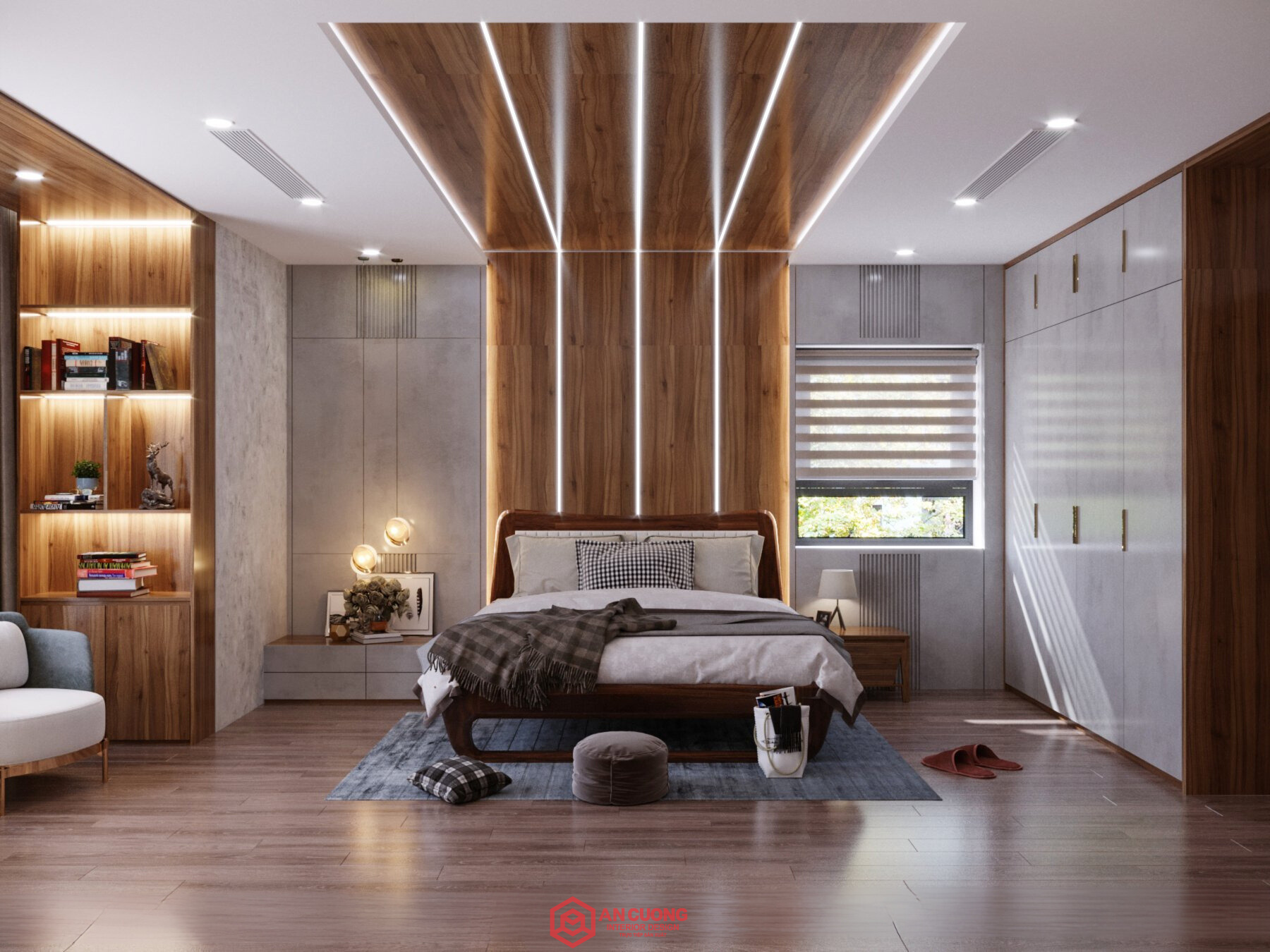 Biệt thự gỗ óc chó