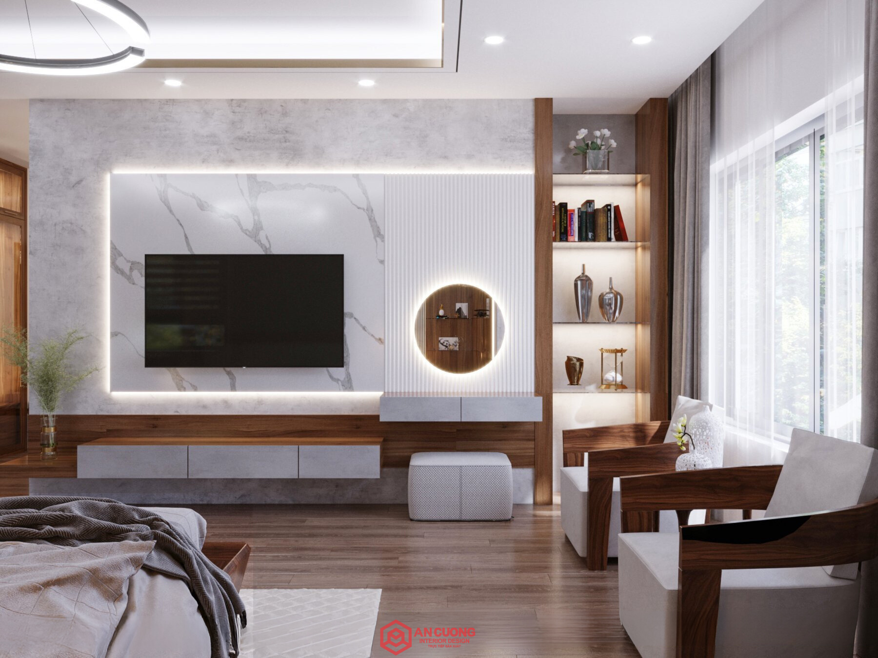 Biệt thự gỗ óc chó