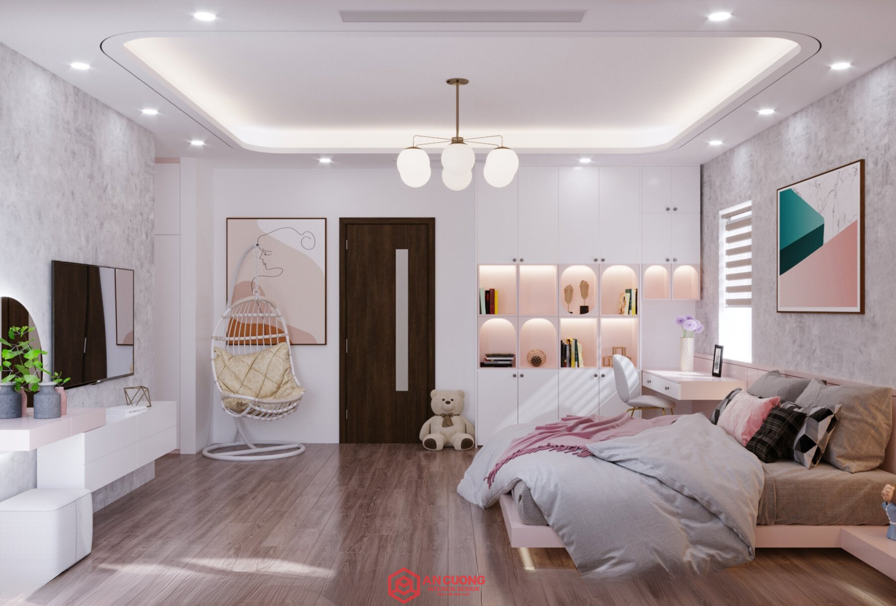 Biệt thự gỗ óc chó