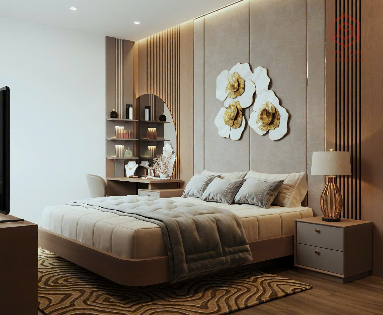 Thiết kế nội thất gỗ An Cường ở Nam Định