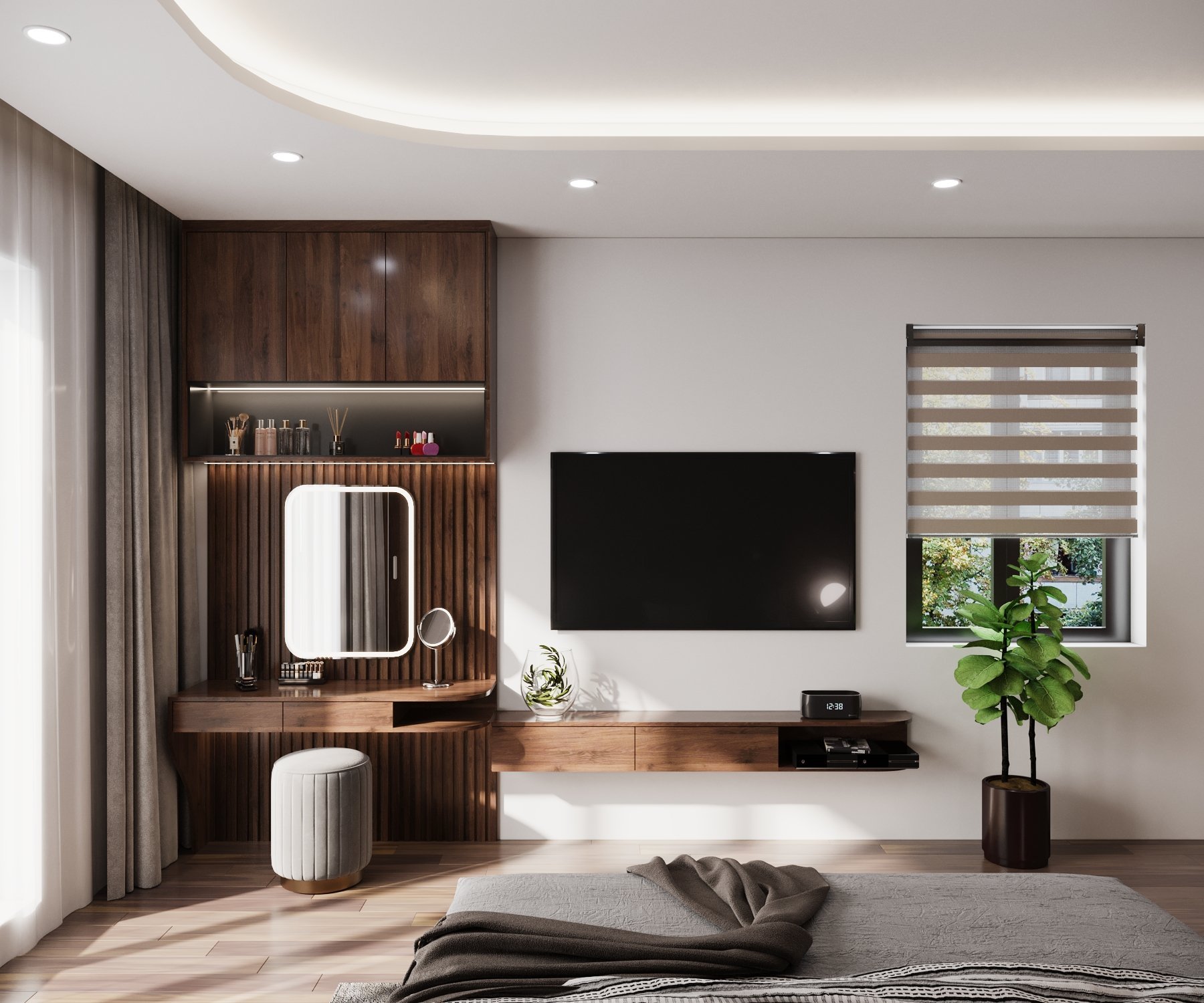 Combo nội thất phòng ngủ gỗ An Cường