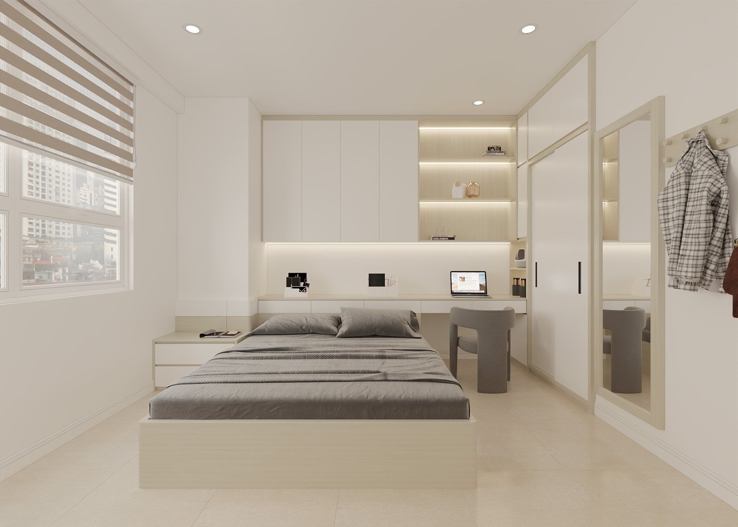 Combo nội thất phòng ngủ gỗ An Cường