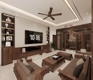 Thiết kế nội thất biệt thự Hưng Yên hiện đại