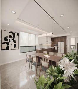 Bàn ăn nhà phố Hưng Yên
