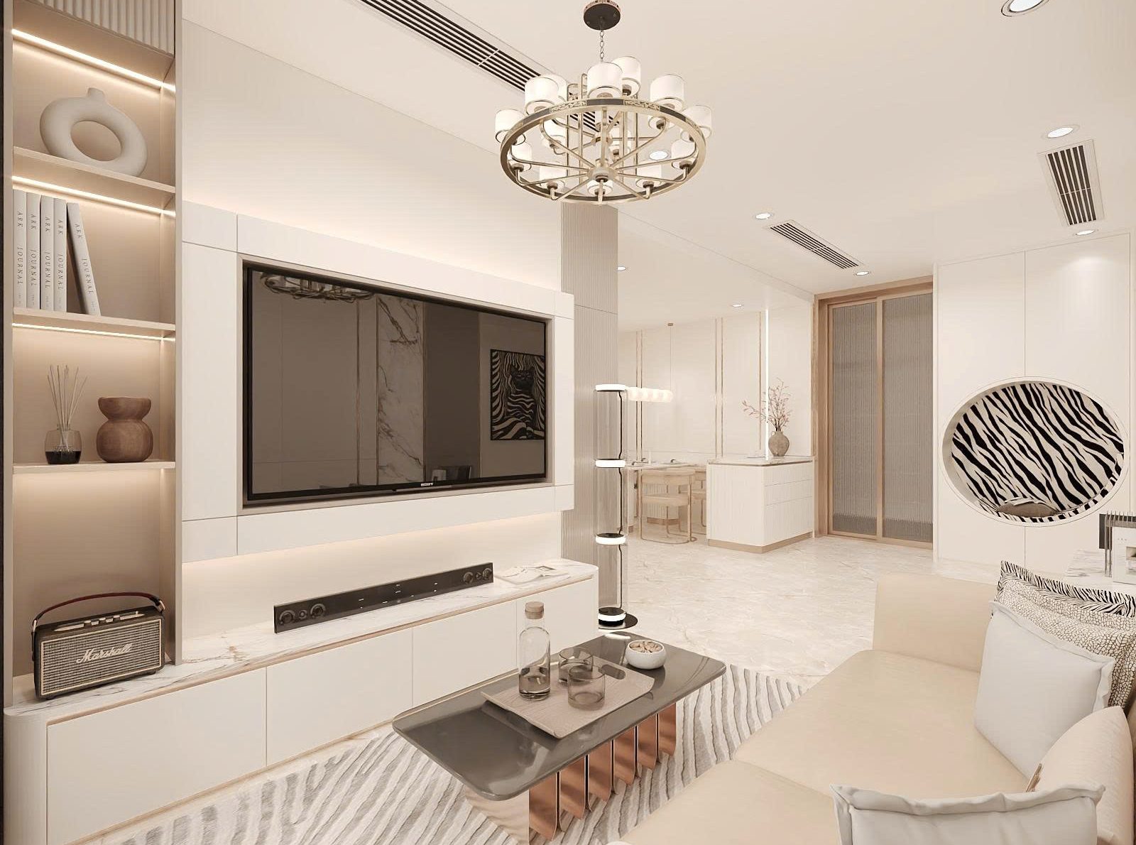 Thiết kế nội thất Grande Sunlake Hà Đông – Hiện đại, tinh tế và tối ưu công năng